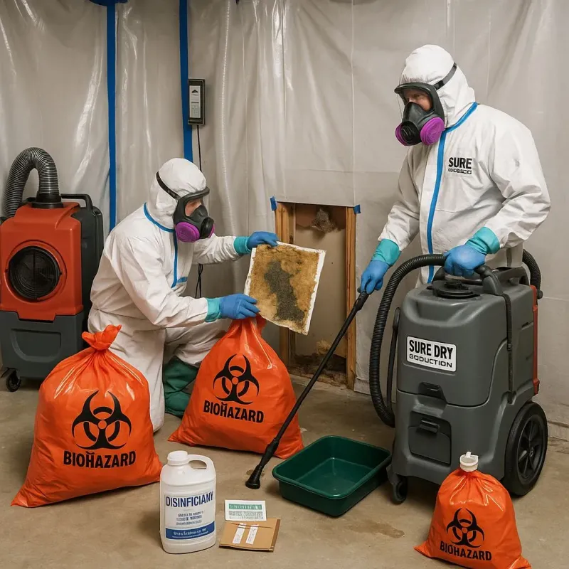 Contaminated Water Handling Protocols process in Limestone, IL